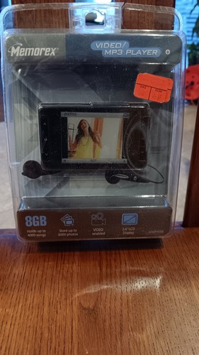 Lettore mp3 video memorex 8gb - mp3,