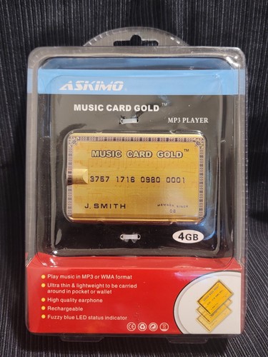 Askimo gold card lettore - card,