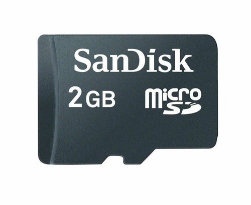 Memoria micro sandisk 2gb - memoria, sd